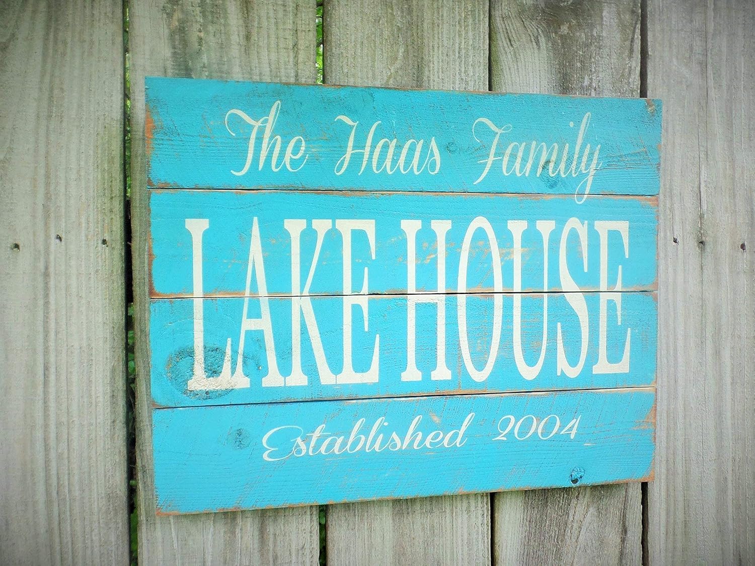 Personalized Lake House Sign Pallet Sign Lake Sign Wood