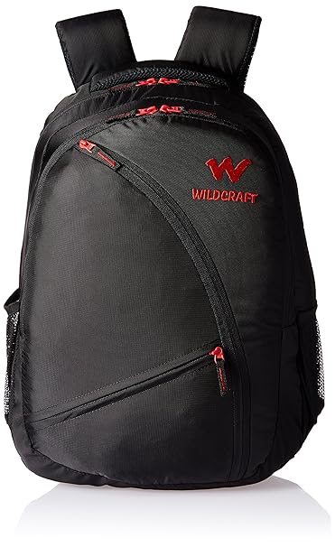 Wildcraft Turnaround Polyester 35 Ltrs Black Laptop Bag (8903338054696)