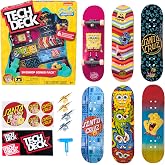 TECH DECK Spongebob Sk8shop Bonus Pack Customizable Fingerboards Set | Customize 6 Boards with Skate Tool &amp; Wheels, Authentic Details, Fidget Skateboard Toy Gifts for Kids &amp; Collectors Ages 6+