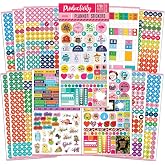 Mirida Planner Stickers, 1700 Productivity Icons for Calendar &amp; Journal | Holiday, To Do, Goals, Budget, Bills, Work, Projects, Monthly Tabs, Appointments, Reminders Value Pack