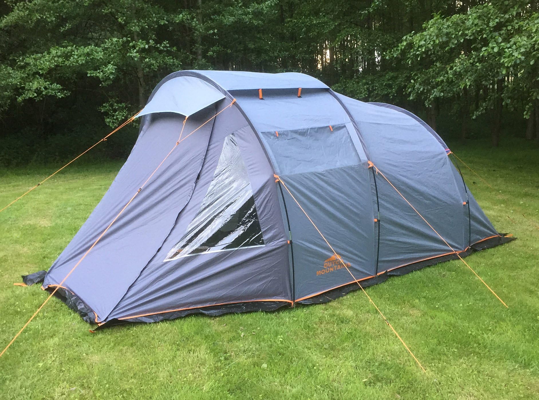 Von Dutch Mountains 2 3 4 Person Dome Tent Tent Family Camping Tent with Dreckabweisender Surrounding Edge