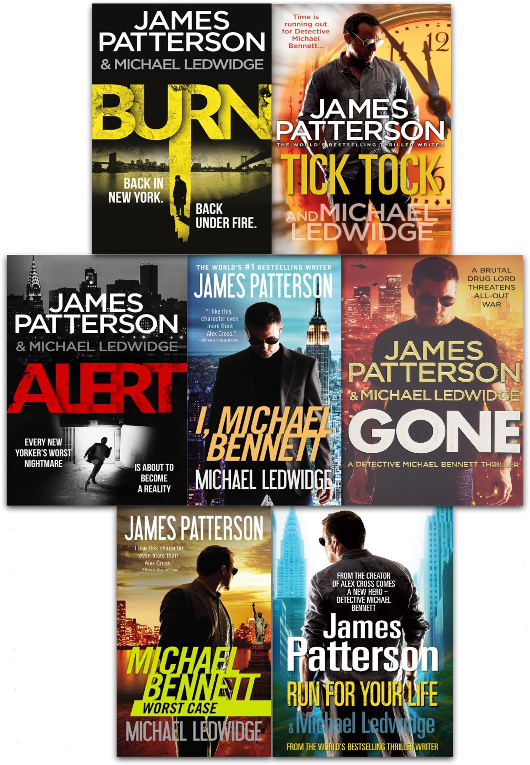 james patterson books in order michael bennett