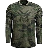 Vortex Men's Sun Slayer Long Sleeve Shirts - UPF 50 Sun Protection, Moisture Wicking, Stretch Fabric