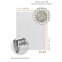 1 PC 11”X14” (28cmX36cm) Wire Mesh 5