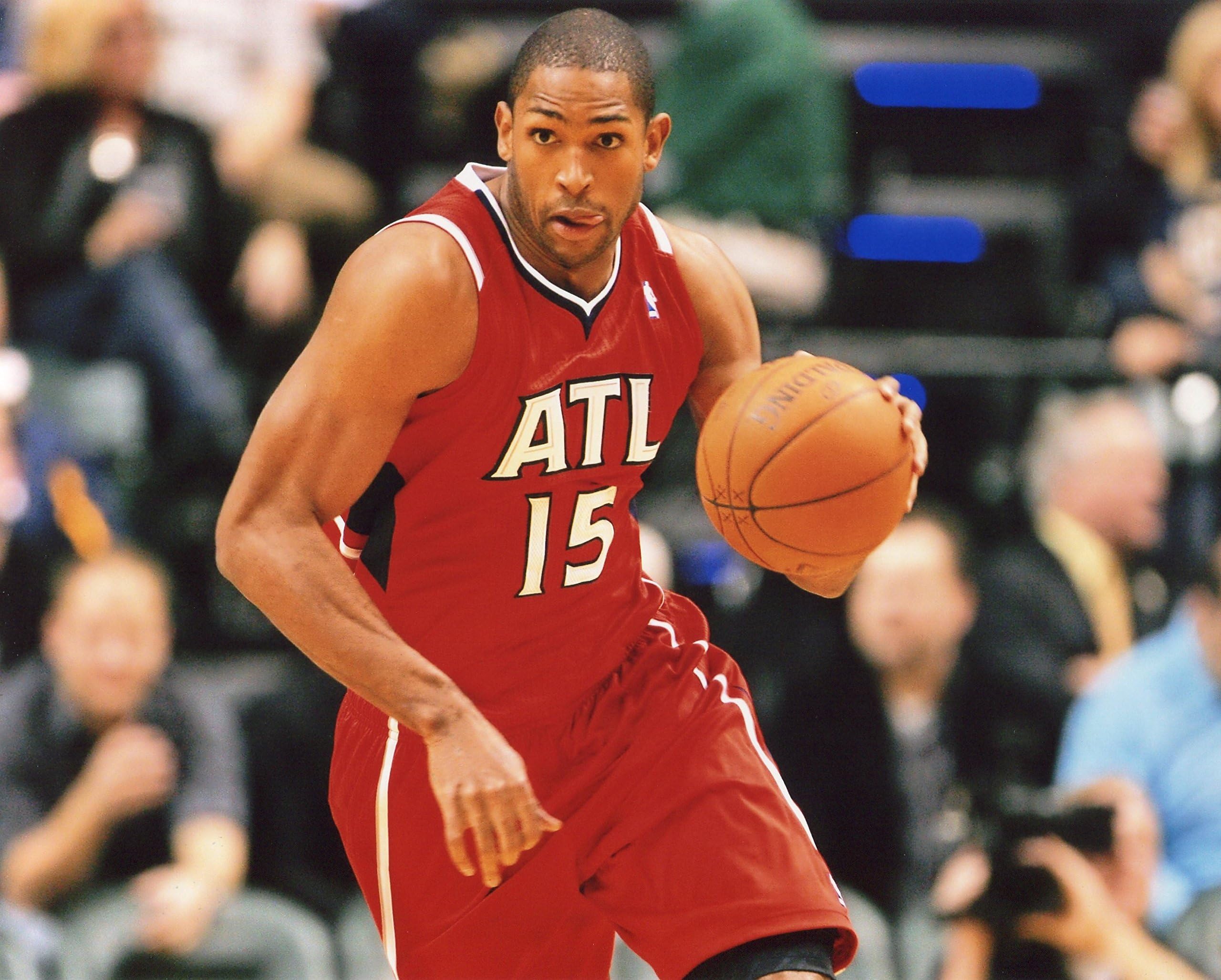AL HORFORD ATLANTA HAWKS 8X10 SPORTS ACTION PHOTO (FF)