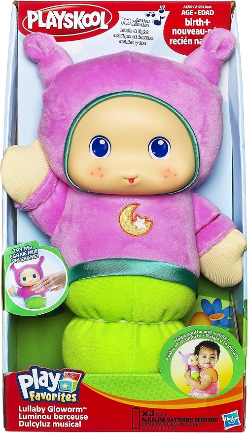 playskool glow worm toy