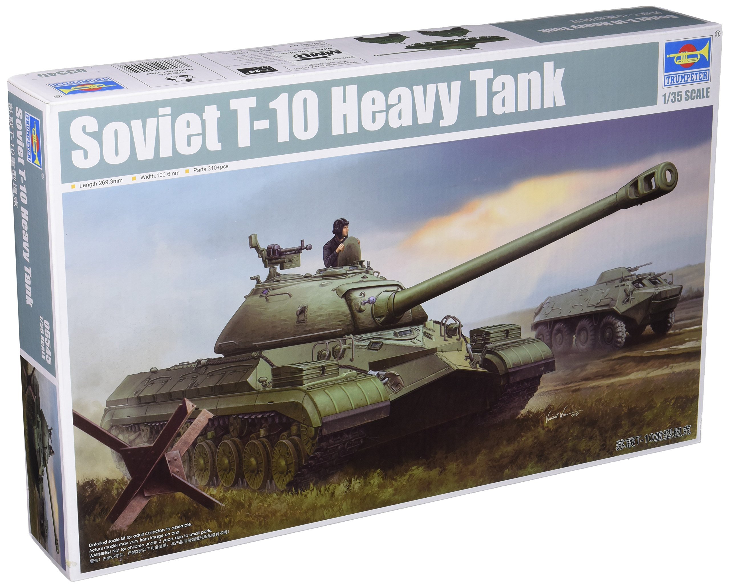Trumpeter 1:35 - Soviet T-10 Heavy Tank