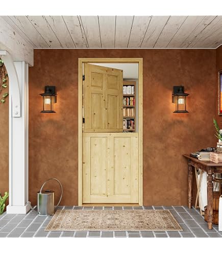SmartStandard 38x84 Inch Unfinished Solid Spruce Sliding Barn Door - DIY Kit, Pre-Drilled, K-Frame Panel, Natural Wood