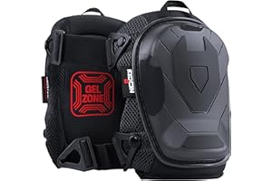 NoCry Professional Construction Knee Pads for Men and Women with Non-Slip Heavy Duty Cap and Ankle Support — Thick Foam and Gel Cushioning — Reinforced, Adjustable Straps and Military Grade Rivets