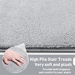 PURE ERA Carpet Stair Treads Ultra Plush 9.5" X