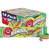 Airheads Xtreme Sour Belts Candy, 36 Ounce | Individually Wrapped Bulk Chewy Candy, Artificially Flavored