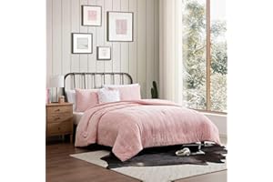 Wrangler - Queen Comforter Set, Soft & Reversible Bedding for Year Round Comfort, 4 Piece Bed Set with Matching Pillowcases &