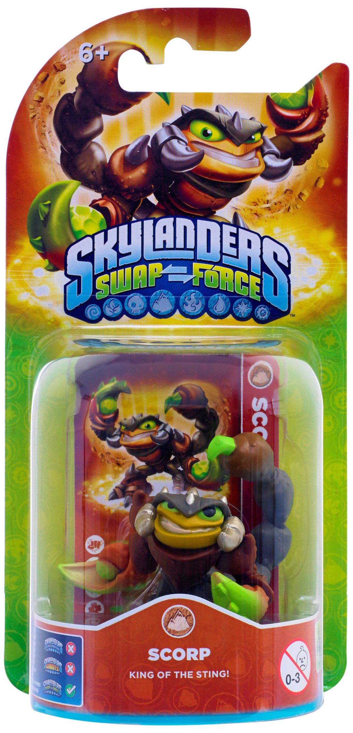 Skylanders Swap Force - Single Character Pack - Scorp (Xbox 360/PS3/Nintendo Wii U/Wii/3DS)