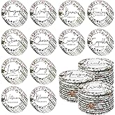 Geelin 36 Pcs Christian Mini Compact Mirrors for Purse Bible Verse Scripture Portable Mirrors Bulk Small Thank You Valentine Gift for Sunday School Women Teacher Coworker Employee Staff (Floral)