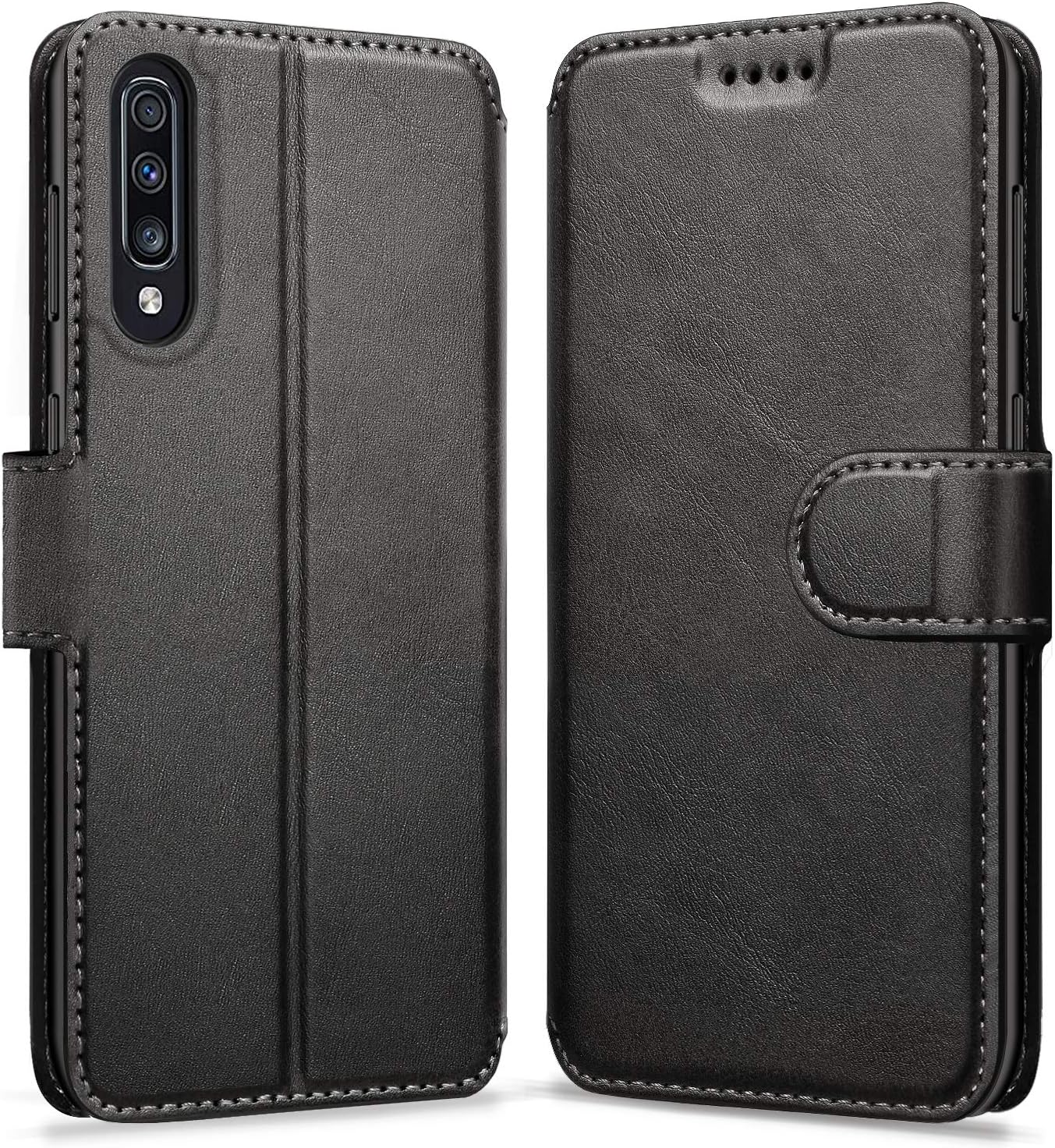 Amazon.com: ykooe Case for Samsung Galaxy A70, Leather Wallet Flip Case Samsung A70 Phone Case with Card Slots Protective Cover for Samsung Galaxy A70: Electronics