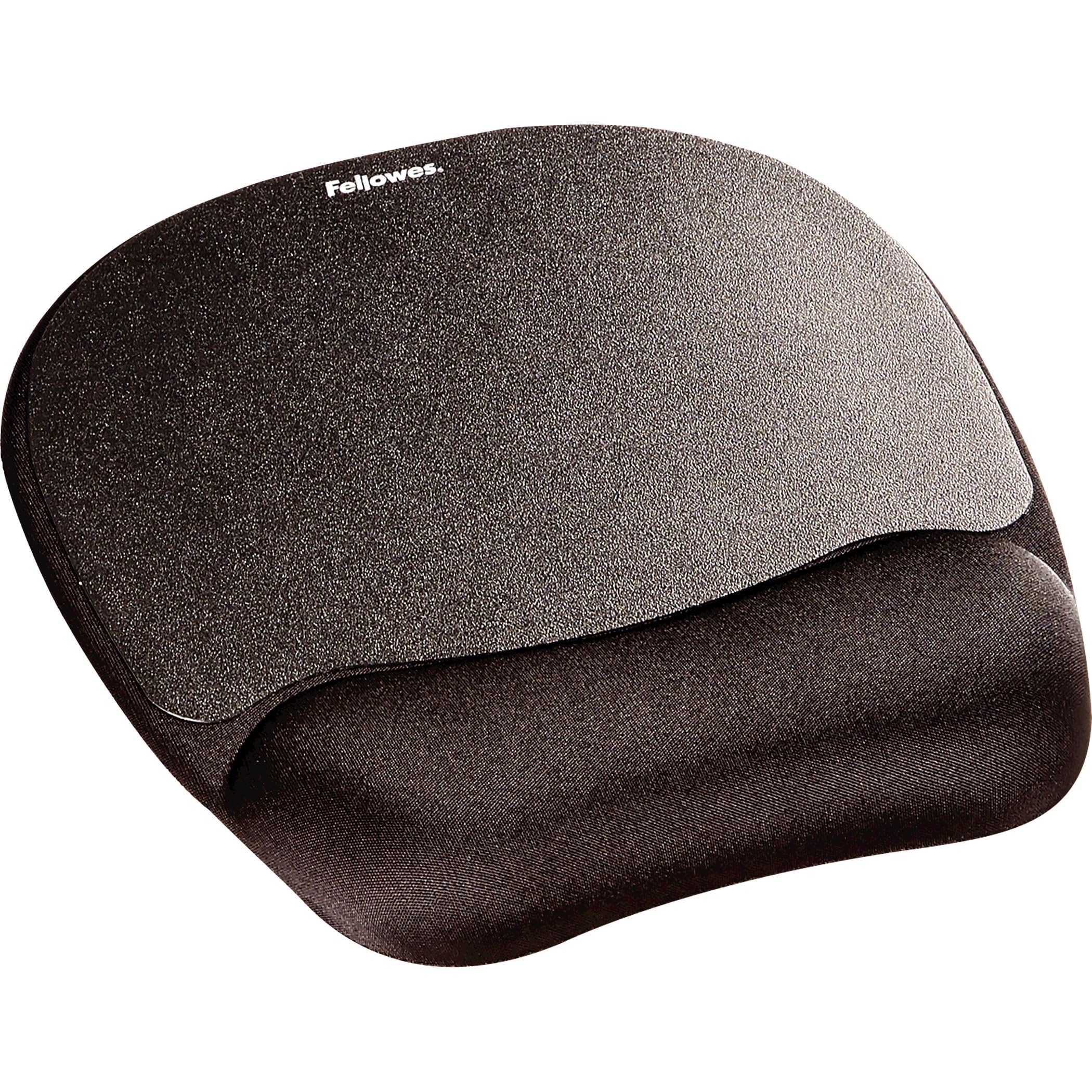 Photo 1 of Fellowes Memory Foam Mouse Pad/Wrist Rest- Black (9176501)