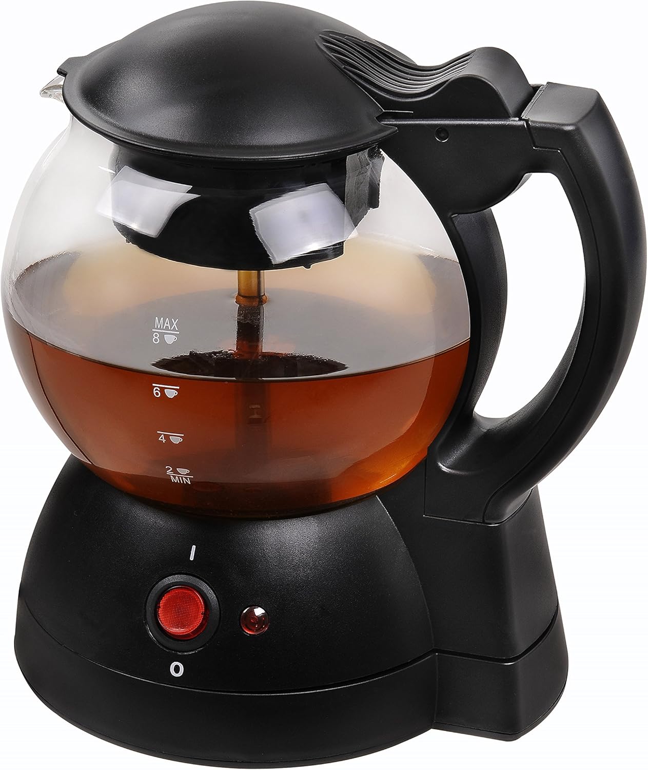 Team Kalorik N TKG TKB 1023 Automatischer Teebereiter, Schwarz