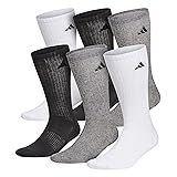 adidas Men's Athletic Cushioned 6-Pack