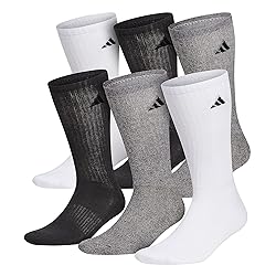 adidas Men's Athletic Cushioned 6-Pack