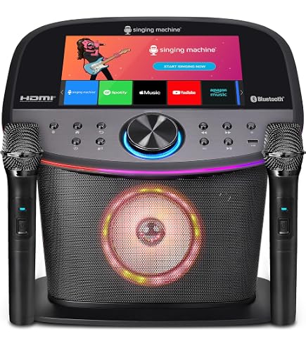 Amazon.com: Singing Machine Wi-Fi Karaoke Hub with 10.1