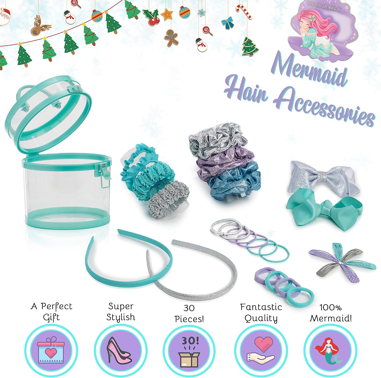 Jeux Et Jouets Decorations De Cheveux Estiloss Com Serre Tetes Coffret Accessoires De Coiffure Avec Plus De 30 Pieces Barrettes Cheveux Fille Bebe Petit Cadeau Pour Fille Elastiques Kreativekraft Pince A Cheveux Barrettes Chouchous