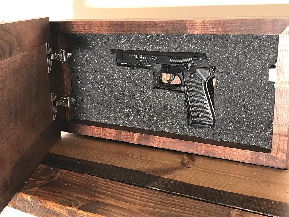 Amazon Com Hidden Gun Storage Concealed Gun Safe Secret
