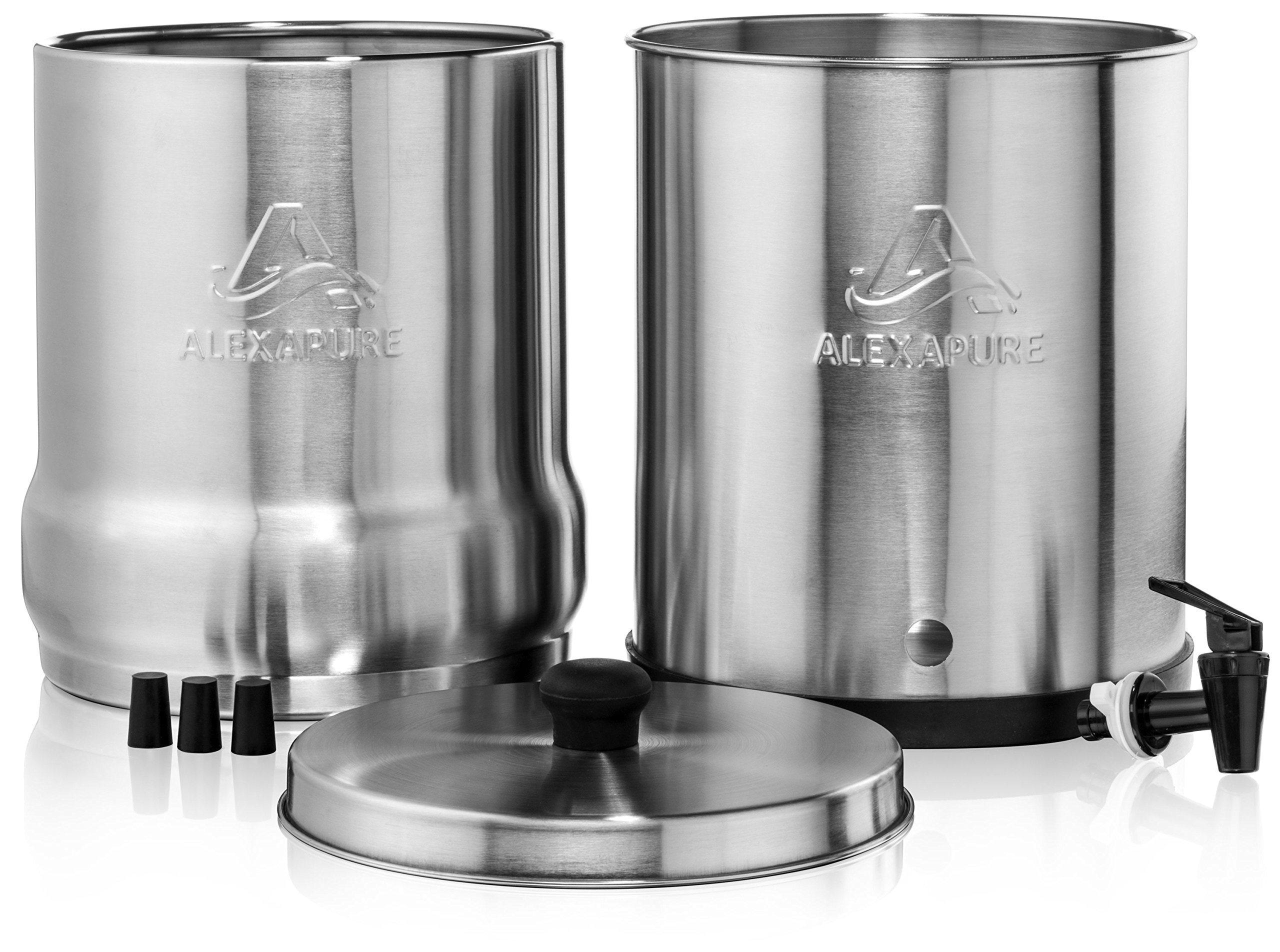 Alexapure Pro Stainless Steel Water Filtration System 5,000 Gallon