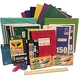 Secondary School Supply Pack - 25 Essential Items for College, High School or Middle School. Includes Pencils, Paper, Binders