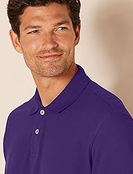 Amazon Essentials Men's Regular-Fit Cotton Pique
