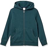 Amazon Essentials Boys' Fleece Full-Zip Hoodie Sweatshirts