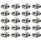 GLS Audio 1/4" Jacks Female TS Mono Panel Mount Jack - 20 Pack