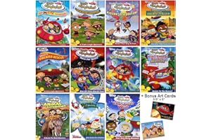 AANTNASR Little Einsteins Ultimate DVD Collection - 55 Selections (Episodes, Interactive Games, Extras, Activities) Plus Bonus Art Cards