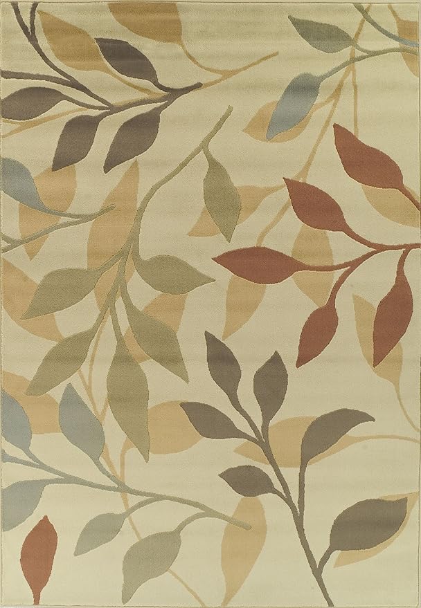 Carlisle Ivory Rug Rug Size 4'11" x 7' Kitchen & Dining