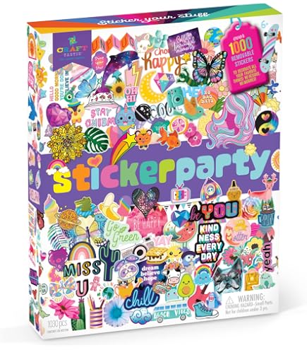 Craft-tastic Stickerfetti Set - über 450 VSCO-Sticker Für Handy, Laptop, Notizbücher