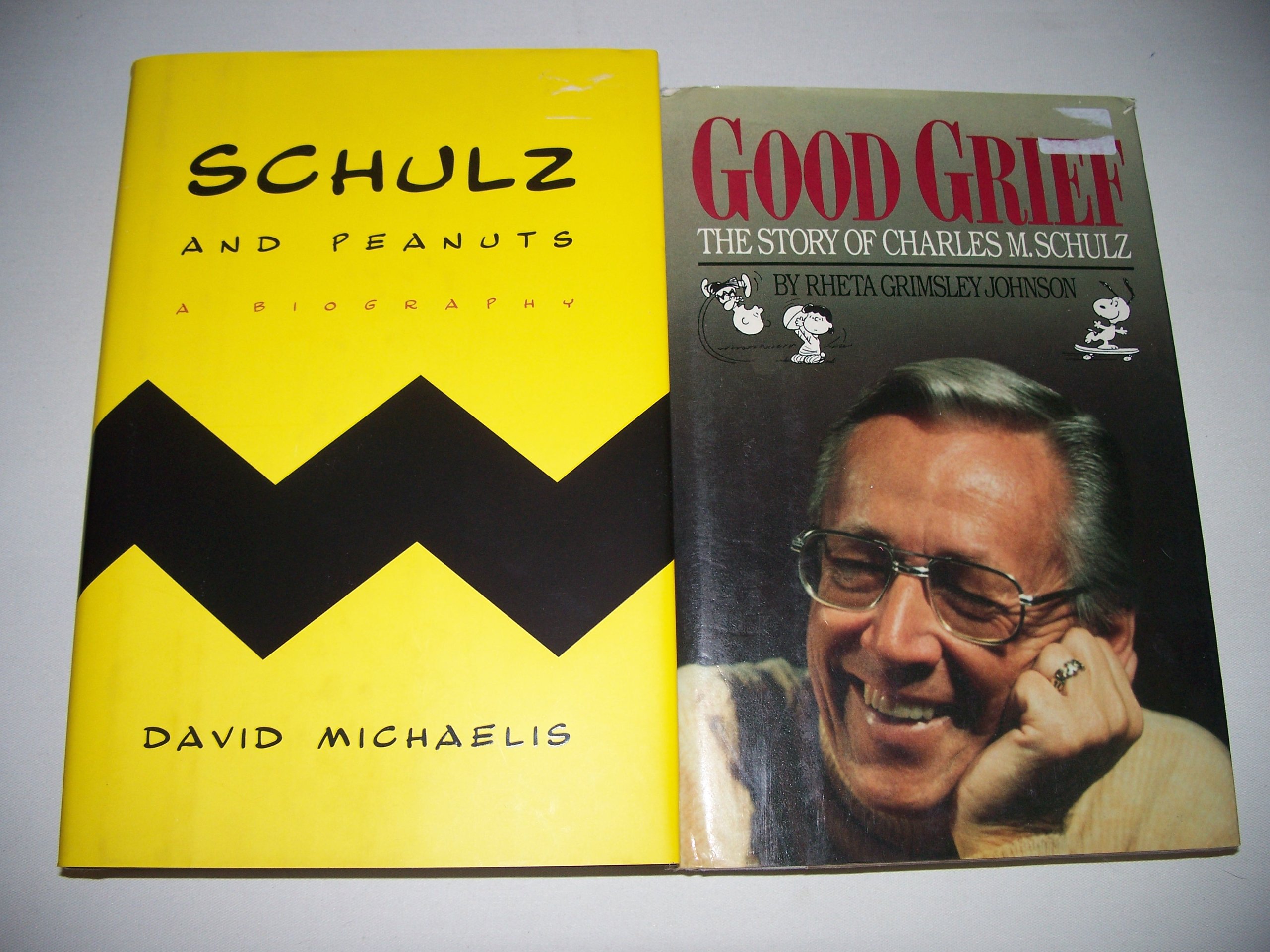 Charles M Schulz Set Schulz And Peanuts A Biography Good Grief David Michaelis Rheta Grimsley Johnson Amazon Com Books