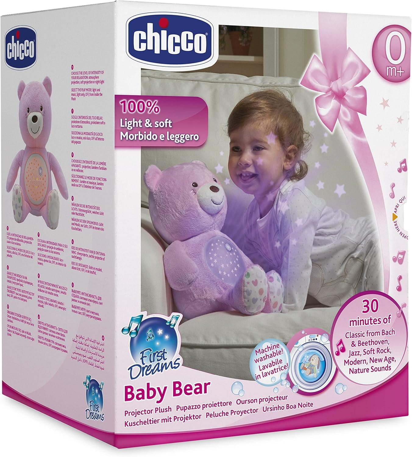 chicco light up bear