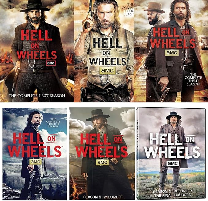 Hell on Wheels Season 1 5 Complete Series Collections Amazon.ca DVD