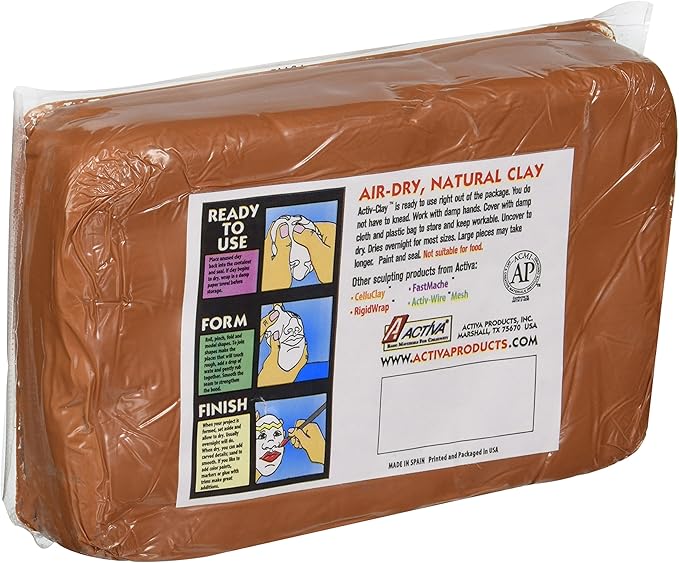 activa air dry clay