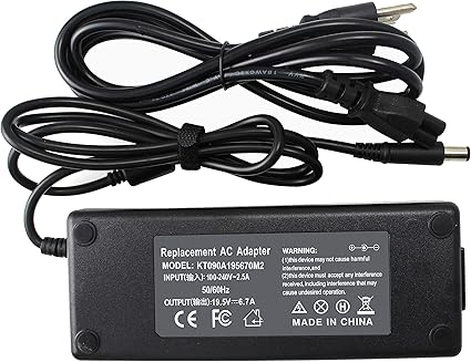 Battery Charger For Dell Latitude D6 D630 Studio 1735 1737 65w Ac Adapter