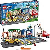LEGO City Shopping Street 60306 Building Kit; Cool Building Toy for Kids, New 2021 (533 Pieces)