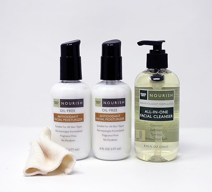 Trader Joes Nourish all in one cleanser and 2 pack Nourish