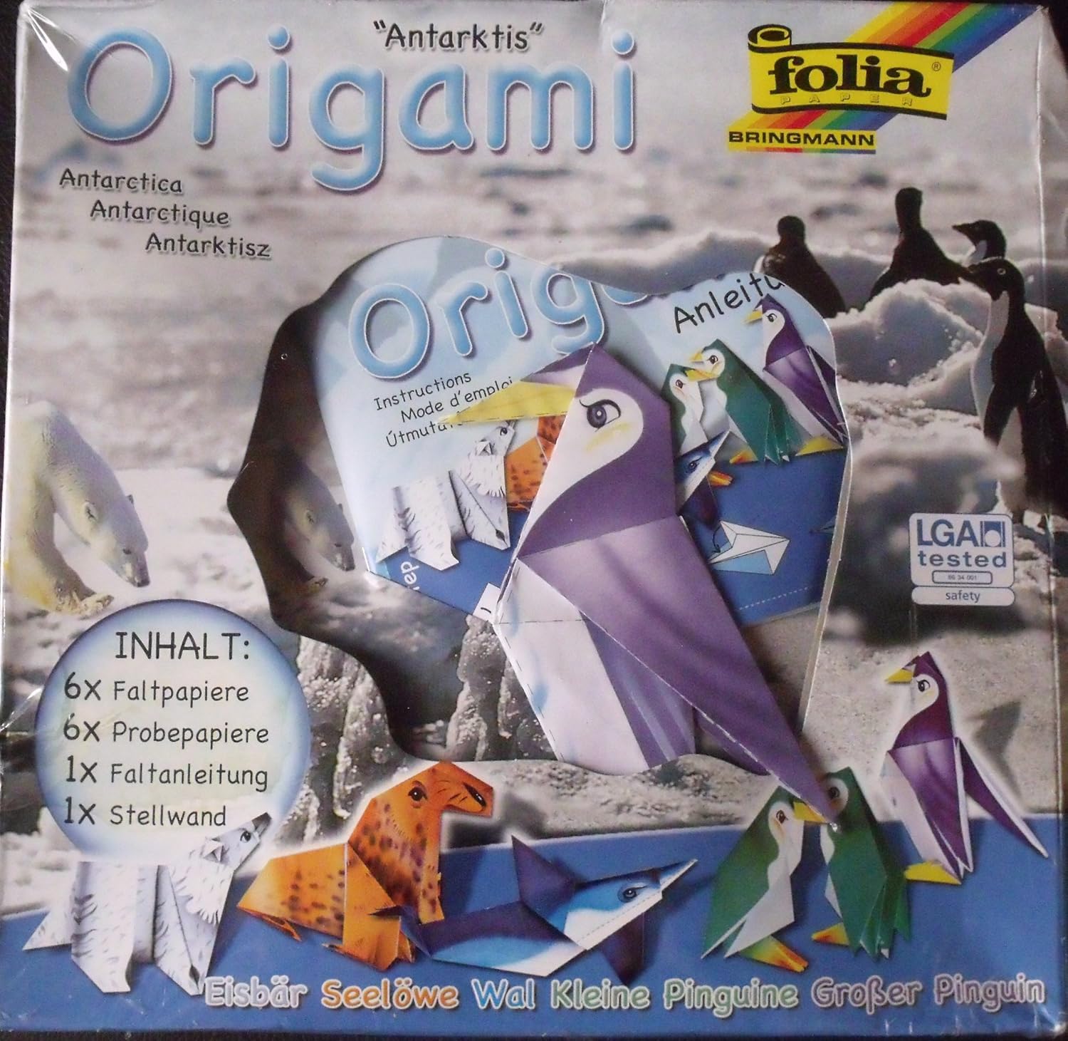 Falten Mit Kindern Bastelanleitung Für Einen Wal