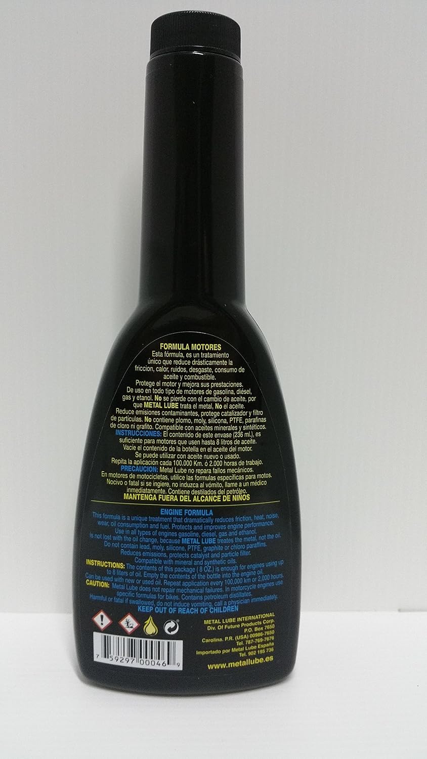 Metal Lube Engine Treatment, Anti-friction 8 Oz - Image 4
