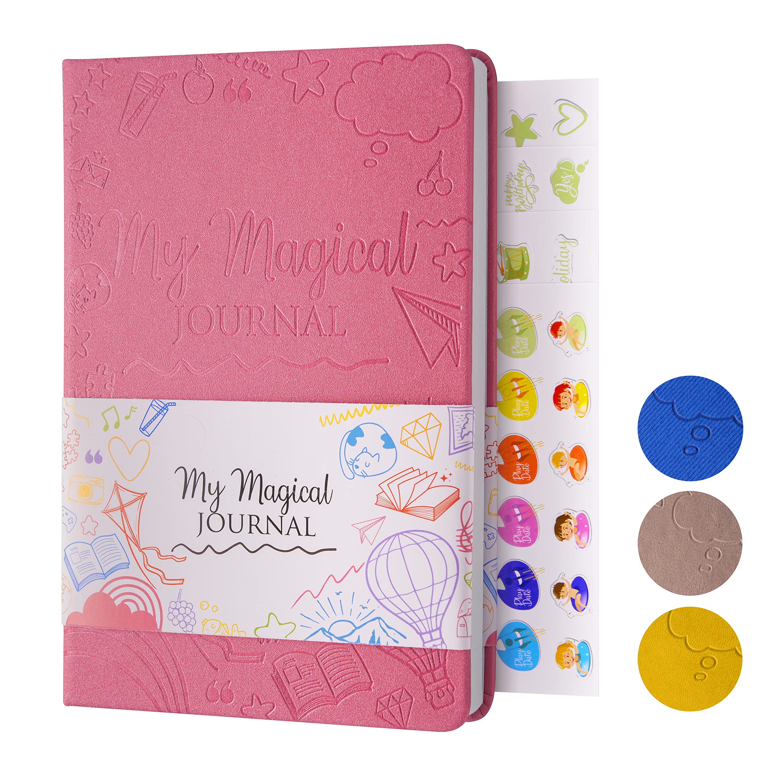 My Magical Journal - Daily Journal for Children Aged 5-10 | Helps with Big Feelings, Confidence & Emotional Expression | Gratitude, Kindness & Mindfulness Activities | Diary for Boys & Girls