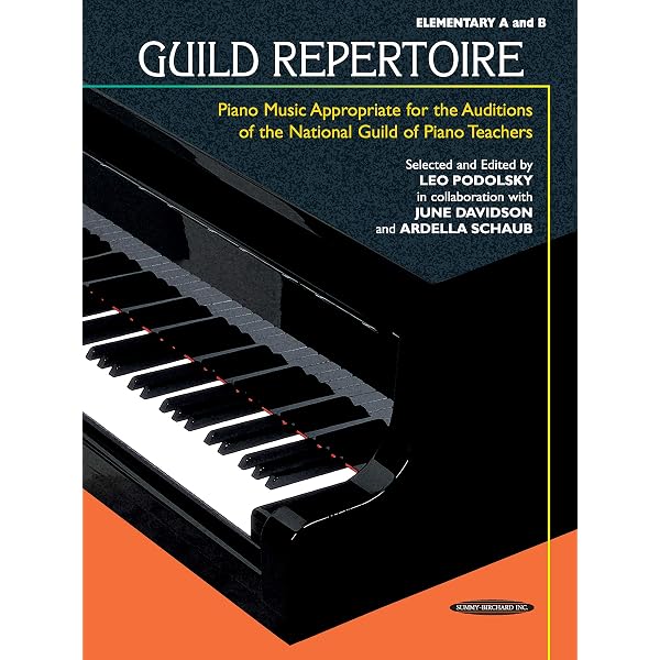 Guild Repertoire - Piano Music Appropriate for the Auditions of