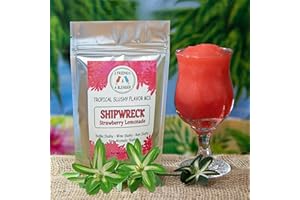 2 FRIENDS & A BLENDER Strawberry Lemonade Frozen Slushy Cocktail Mix - Vodka, Rum, Wine, Tequila, Non-Alcoholic