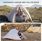 Naturehike Cloud Up 2 Person Tent Silicone Waterproof Ultralight 2024 view 5