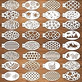 32 Pcs Halloween Face Painting Stencils 3