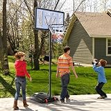 Yaheetech Portable Basketball Hoop Stand 170.5-230.5 cm Height Adjustable view 2