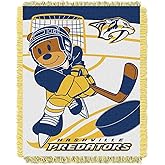 Officially Licensed NHL "Score" Woven Jacquard Baby Throw Blanket, Multi Color, 36" x 46"
